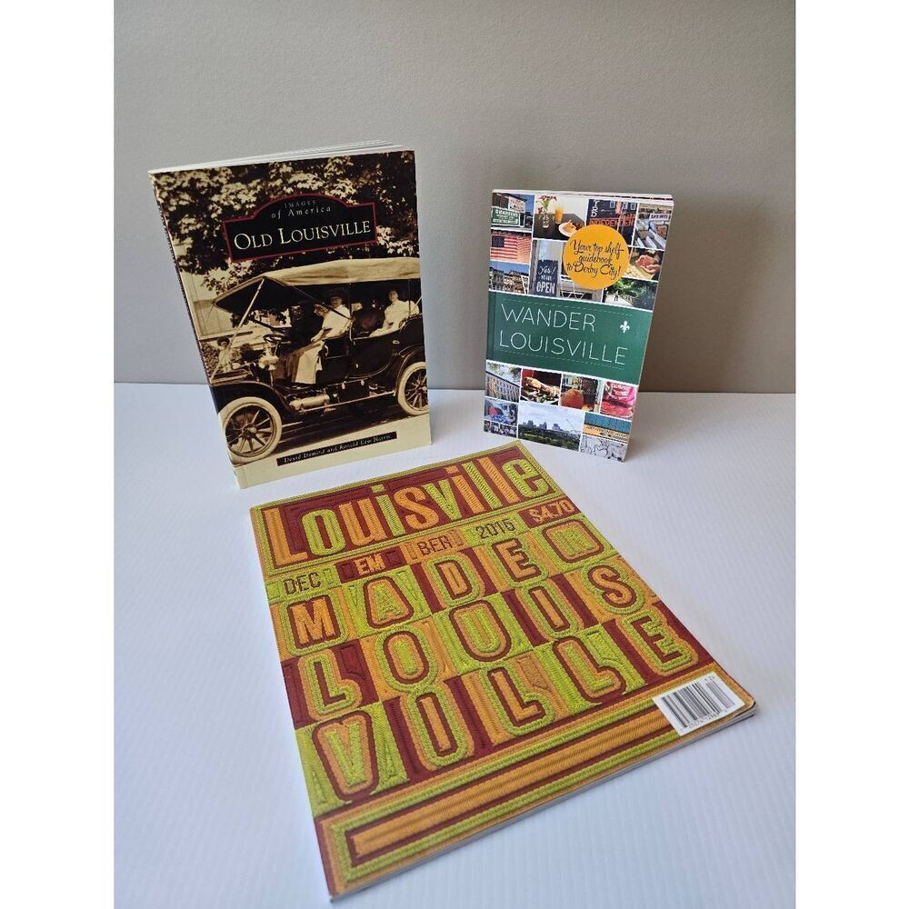 Book/Magazine bundle 3 Louisville Ky info